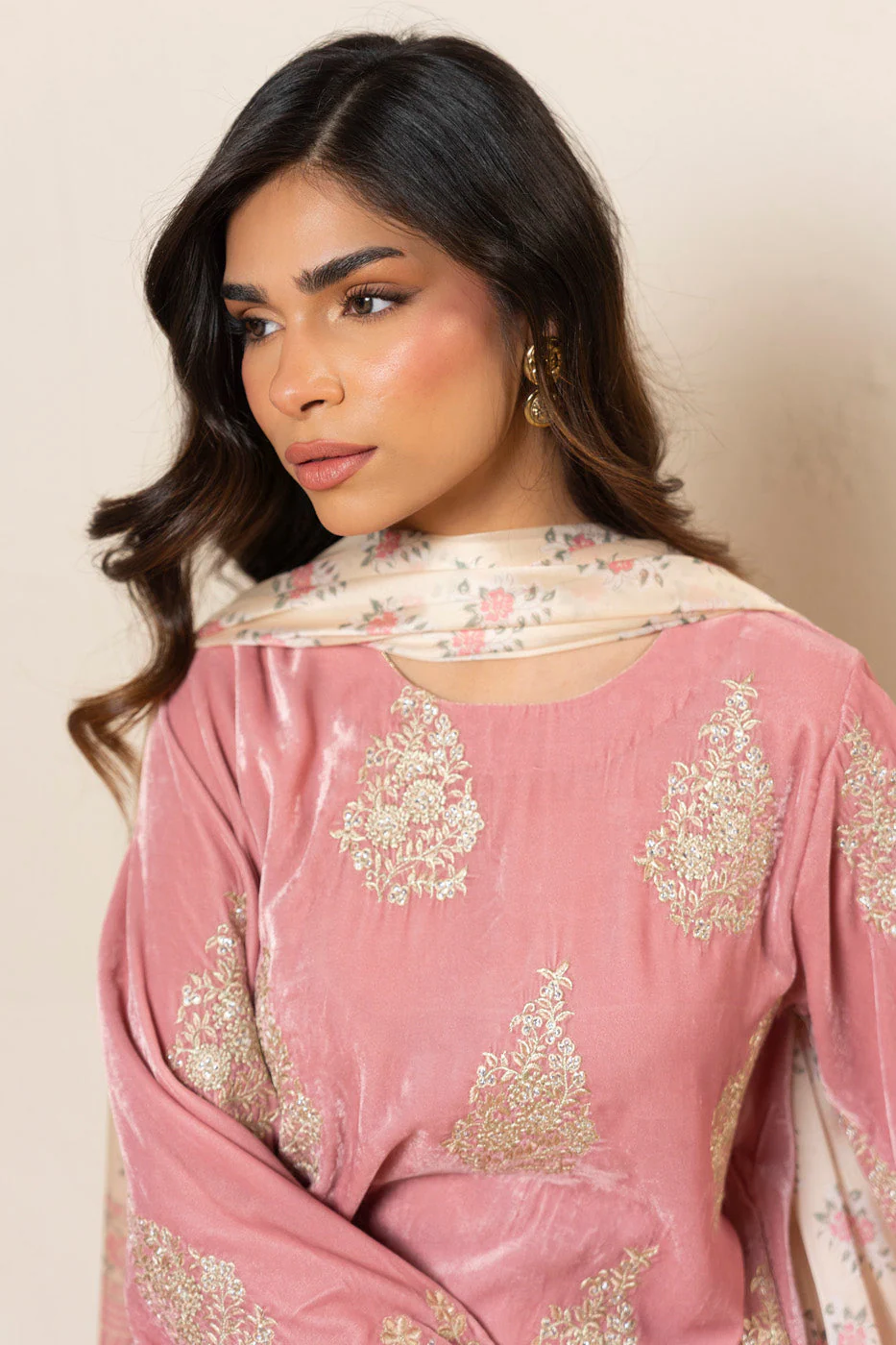 RTW | SHIRT, CULOTTE & DUPATTA - Image 3