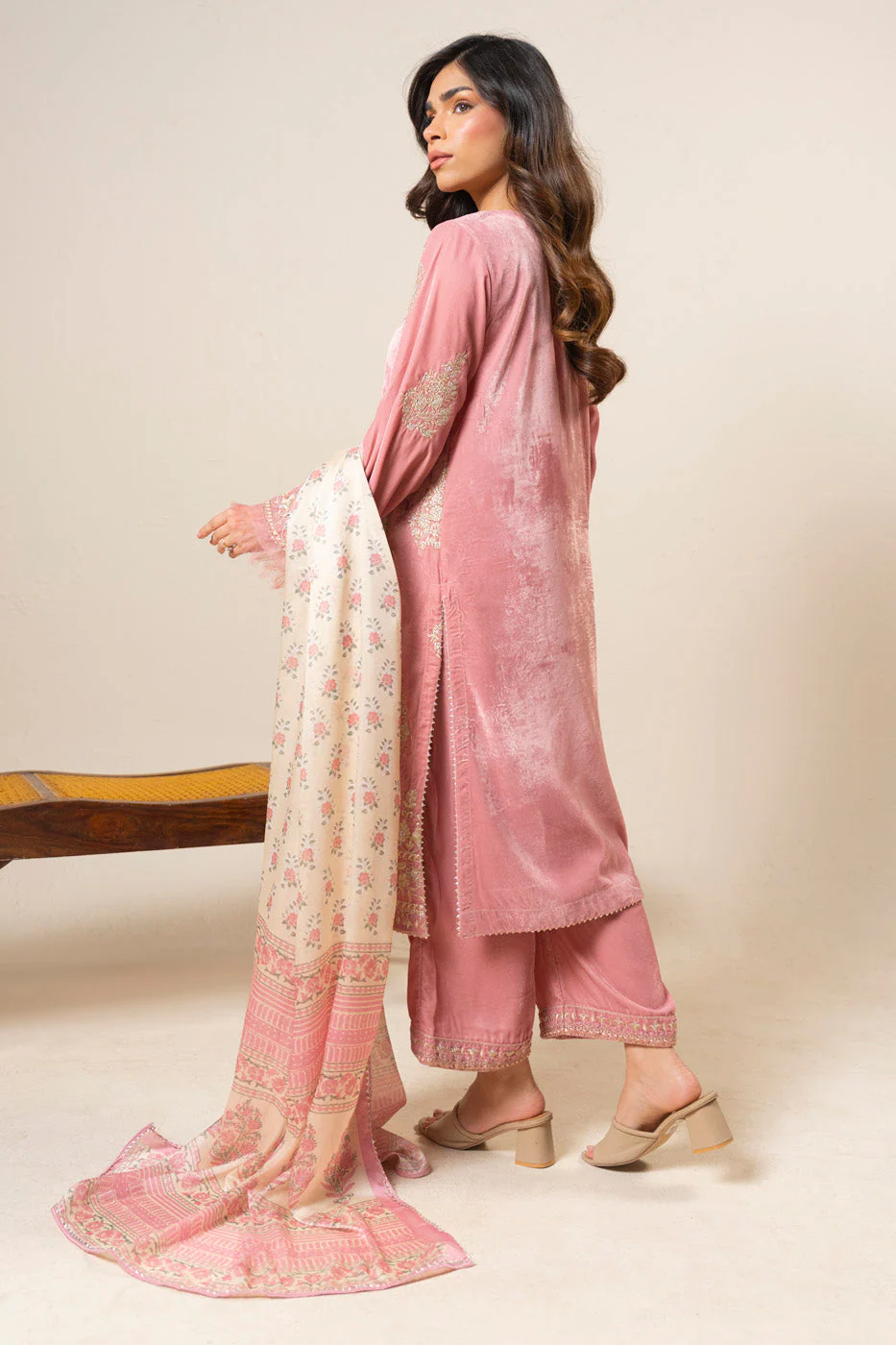 RTW | SHIRT, CULOTTE & DUPATTA - Image 5