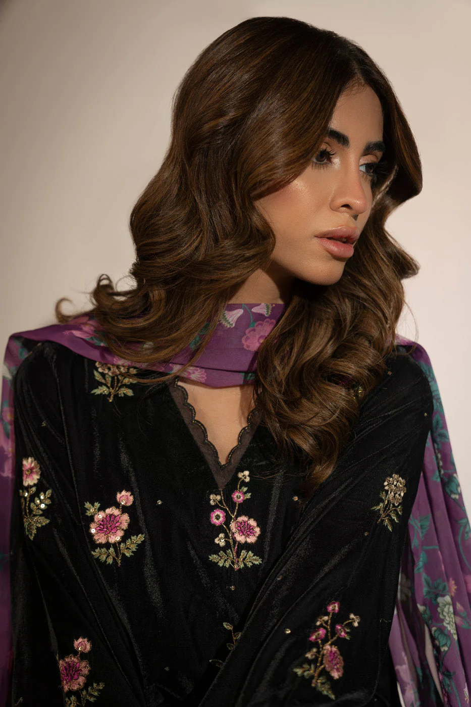 RTW | SHIRT, CULOTTE & DUPATTA - Image 4