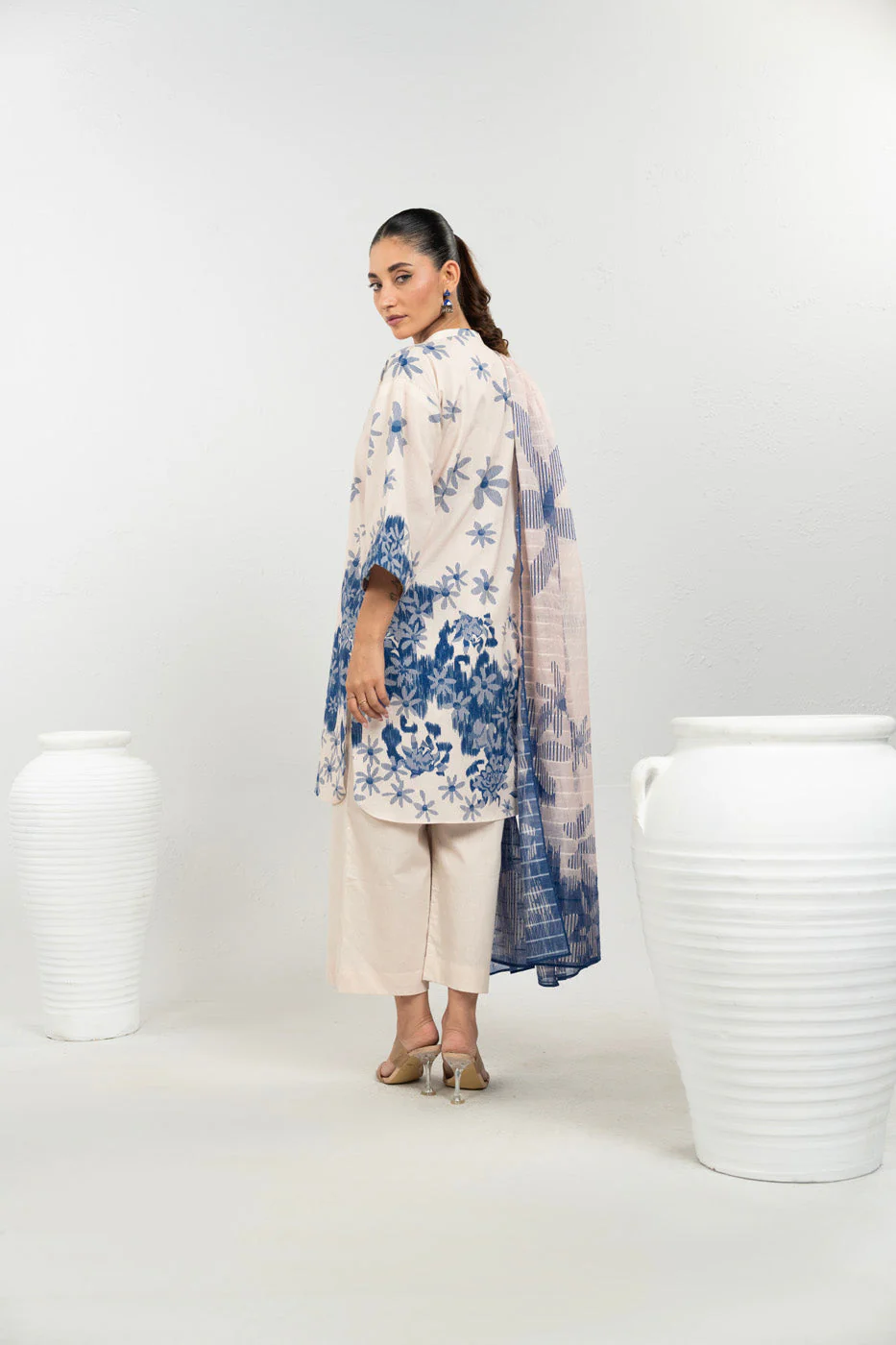 RTW  | SHIRT, CULOTTE & DUPATTA - Image 5