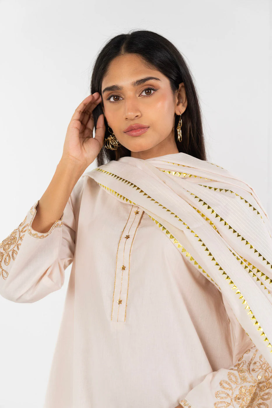 RTW | SHIRT & DUPATTA - Image 3