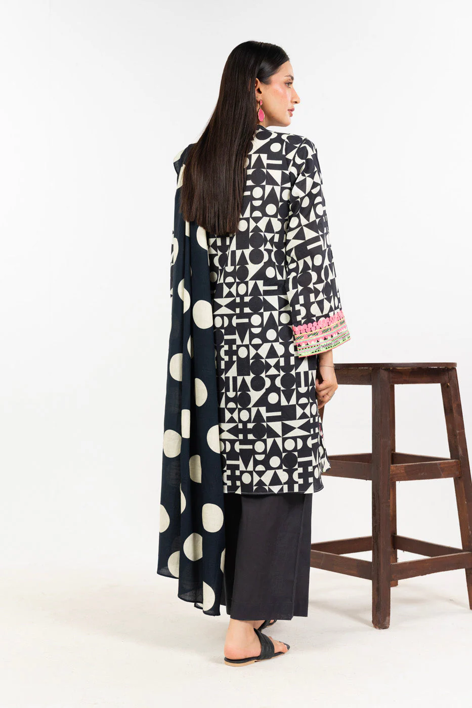 RTW | SHIRT, TROUSER & DUPATTA - Image 5