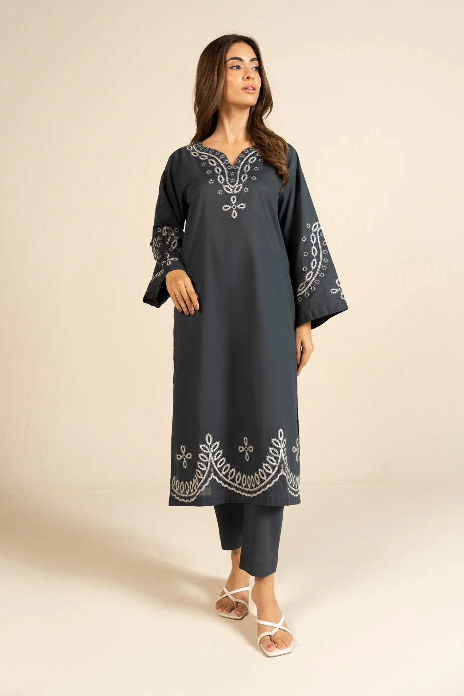 RTW | SHIRT, TROUSER & DUPATTA - Image 4