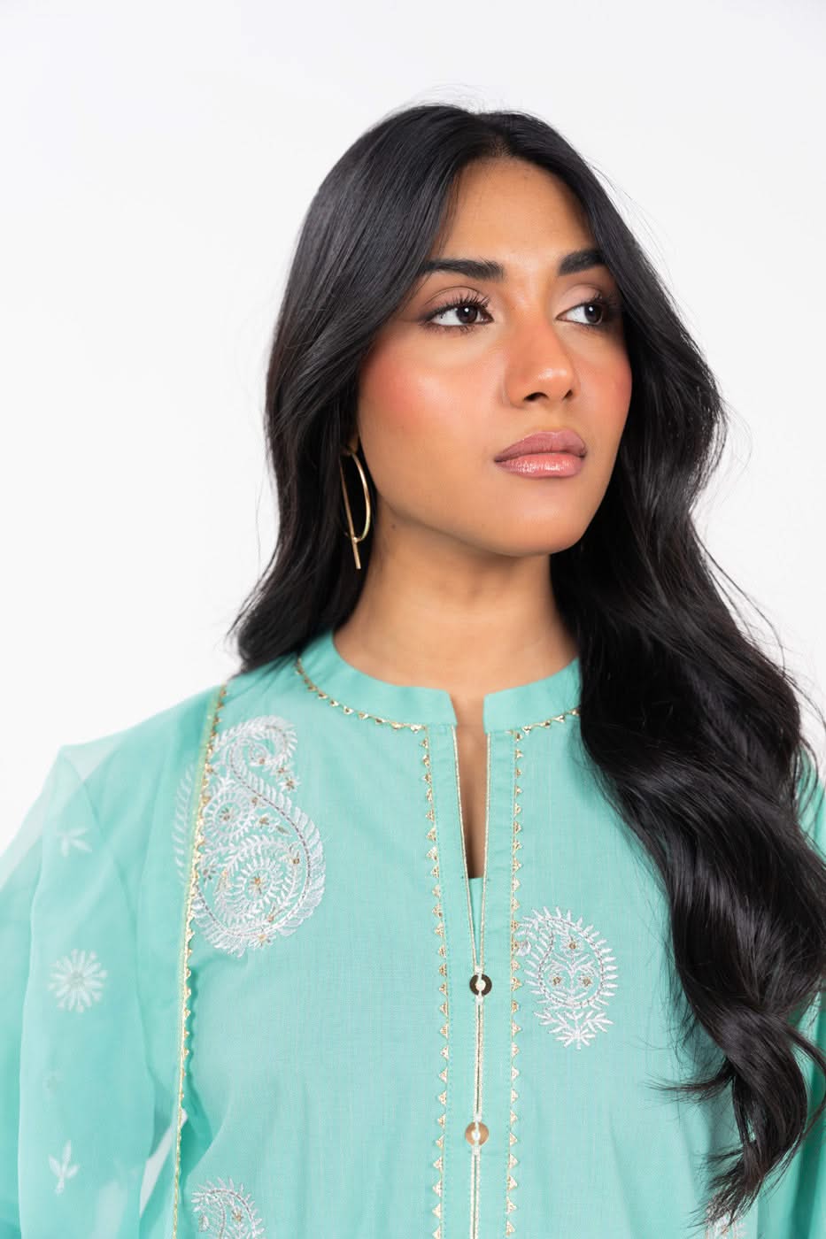 RTW  | SHIRT, TROUSER & DUPATTA - Image 2