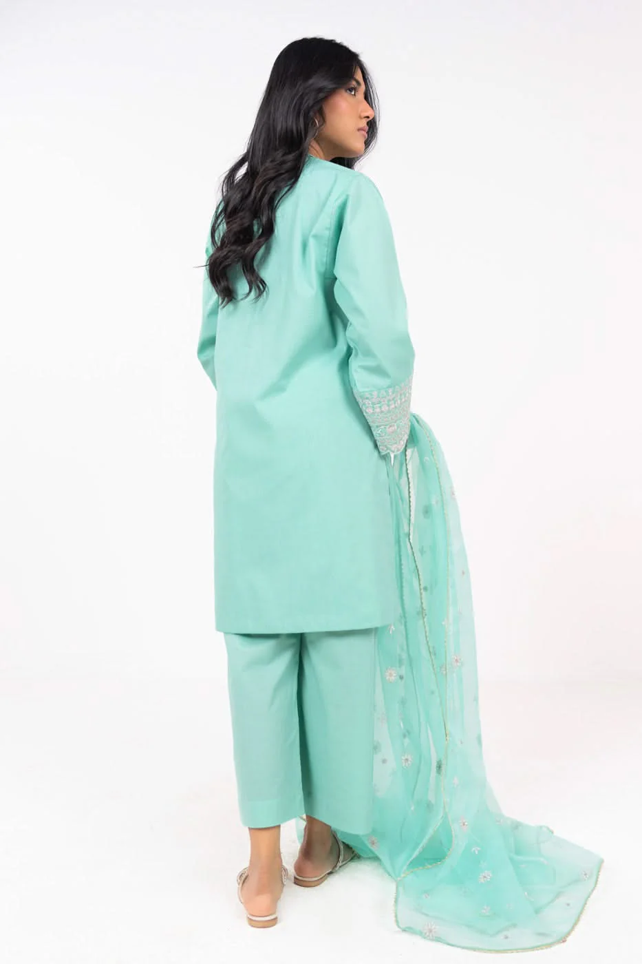 RTW  | SHIRT, TROUSER & DUPATTA - Image 4