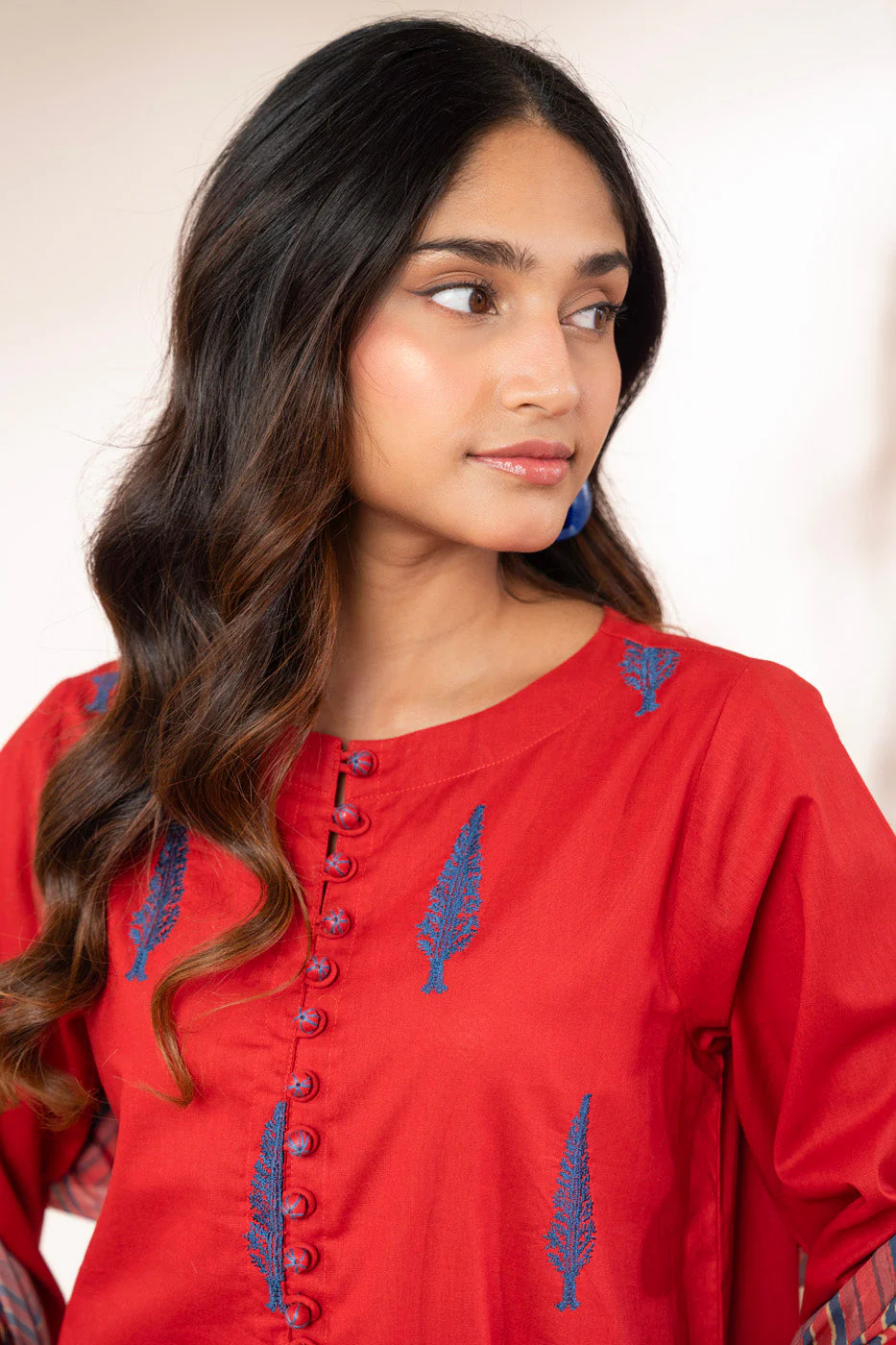 RTW  | SHIRT, TROUSER & DUPATTA - Image 3