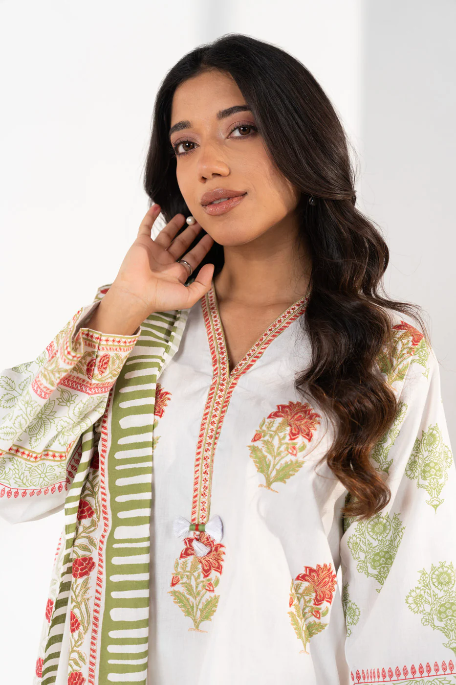 RTW  | SHIRT, TROUSER & DUPATTA - Image 6
