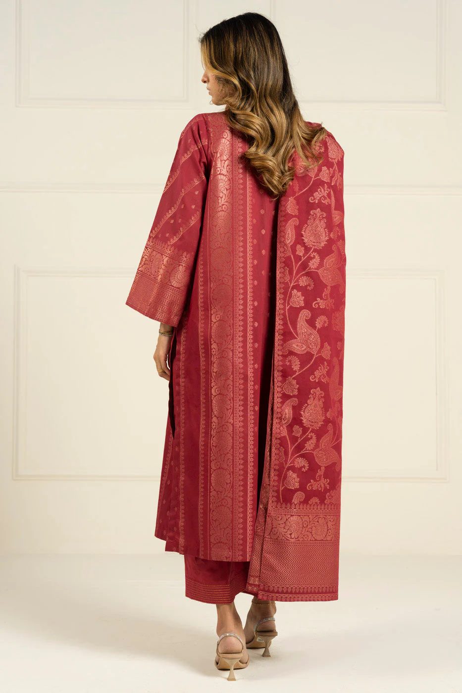 RTW | SHIRT, TROUSER & DUPATTA - Image 5