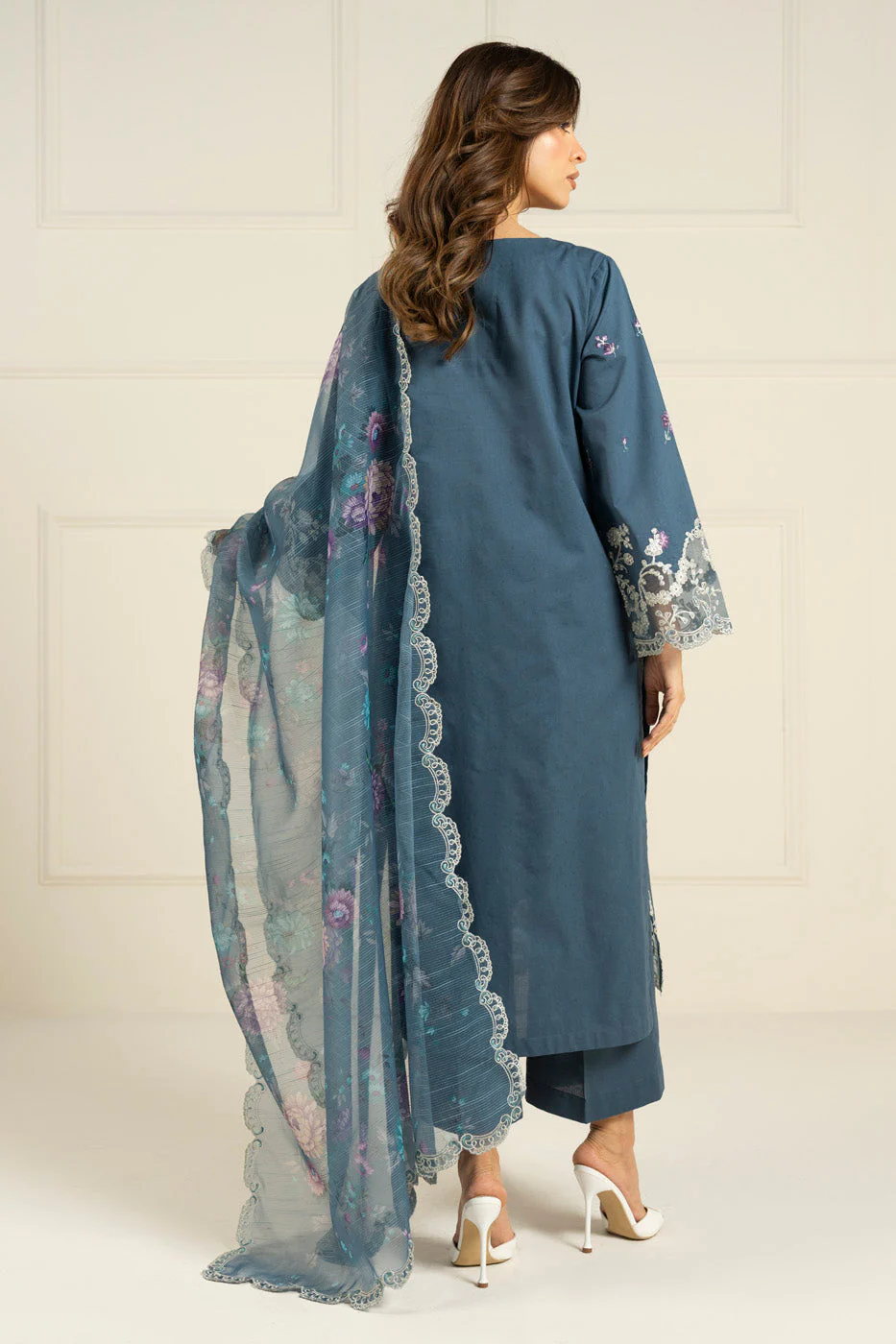 RTW | SHIRT, TROUSER & DUPATTA - Image 5