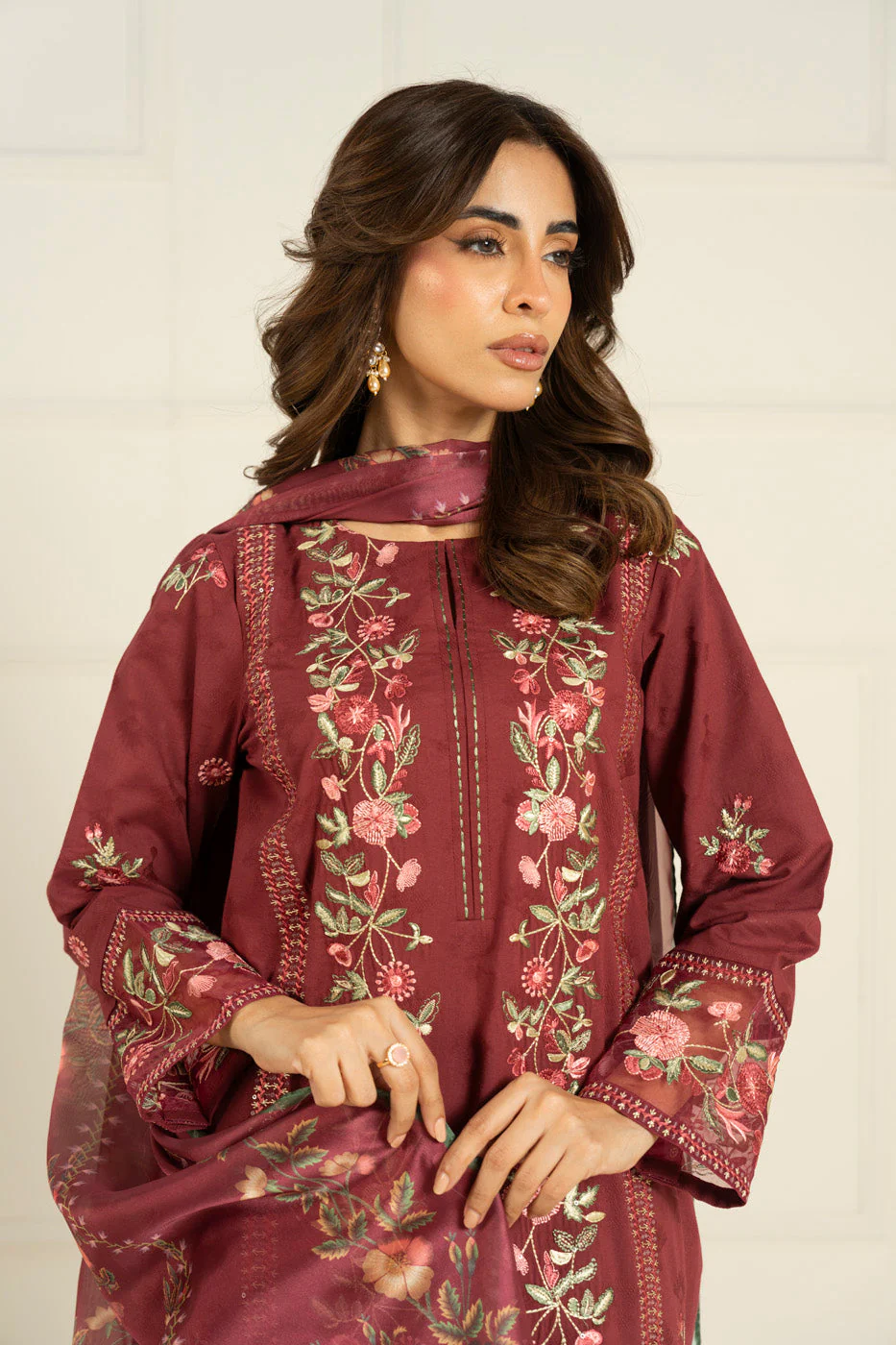 RTW | SHIRT, TROUSER & DUPATTA - Image 2