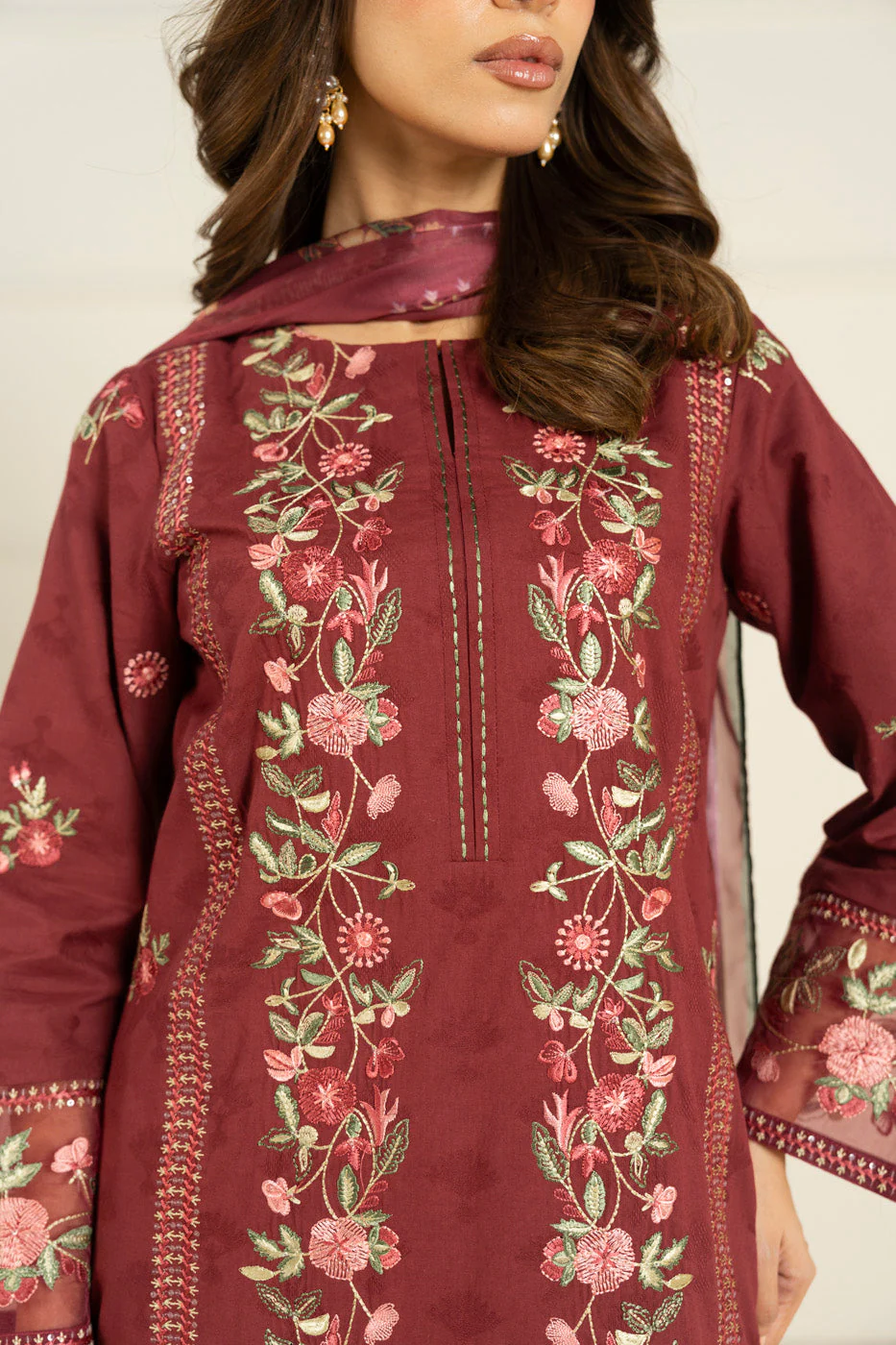 RTW | SHIRT, TROUSER & DUPATTA - Image 3
