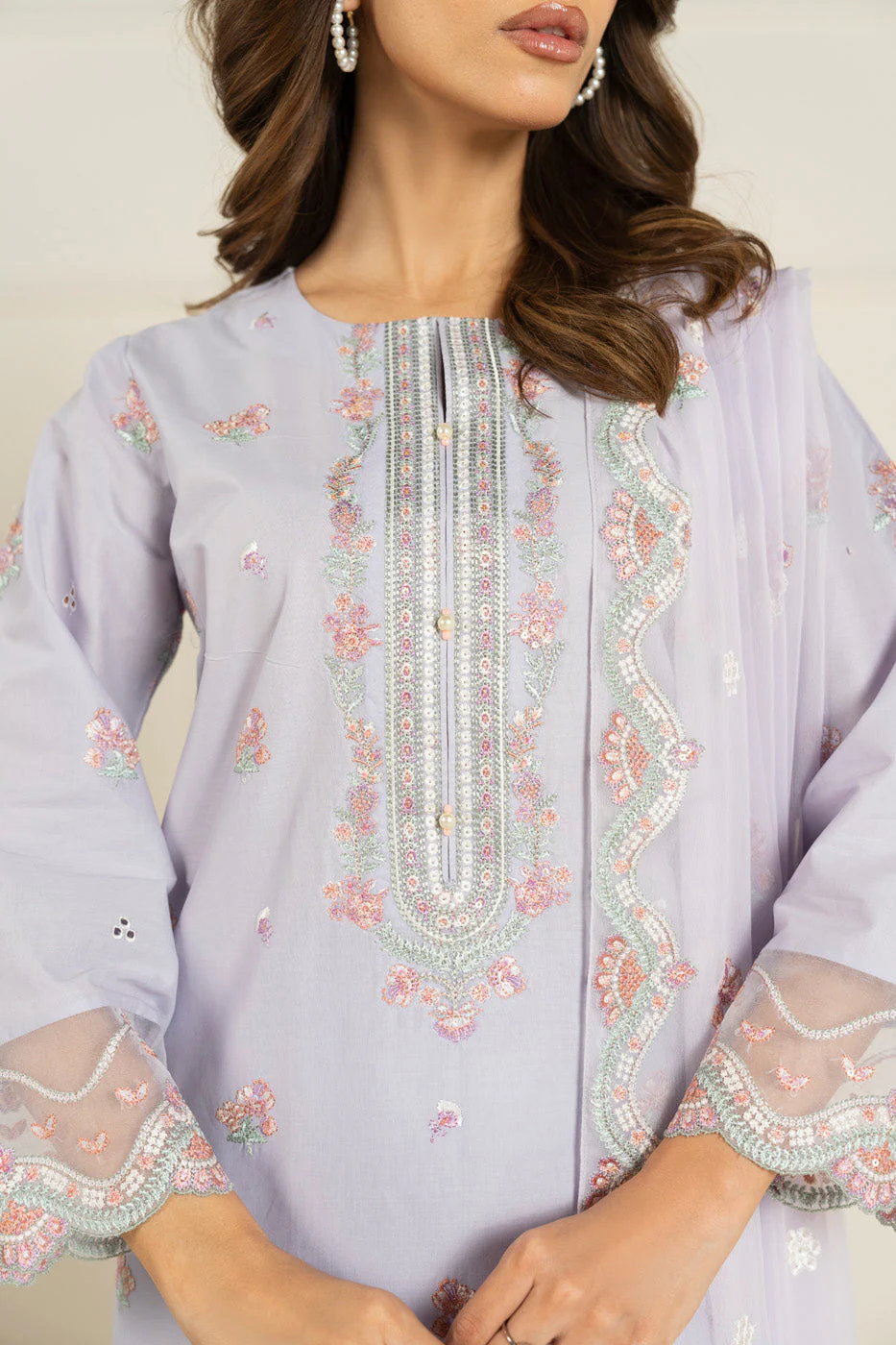 RTW | SHIRT, TROUSER & DUPATTA - Image 3