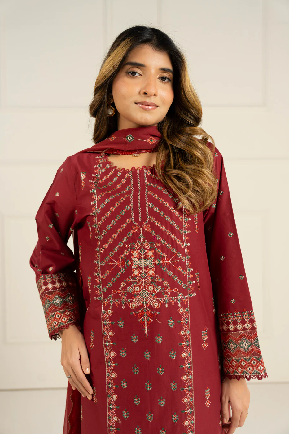 RTW | SHIRT, TROUSER & DUPATTA - Image 2