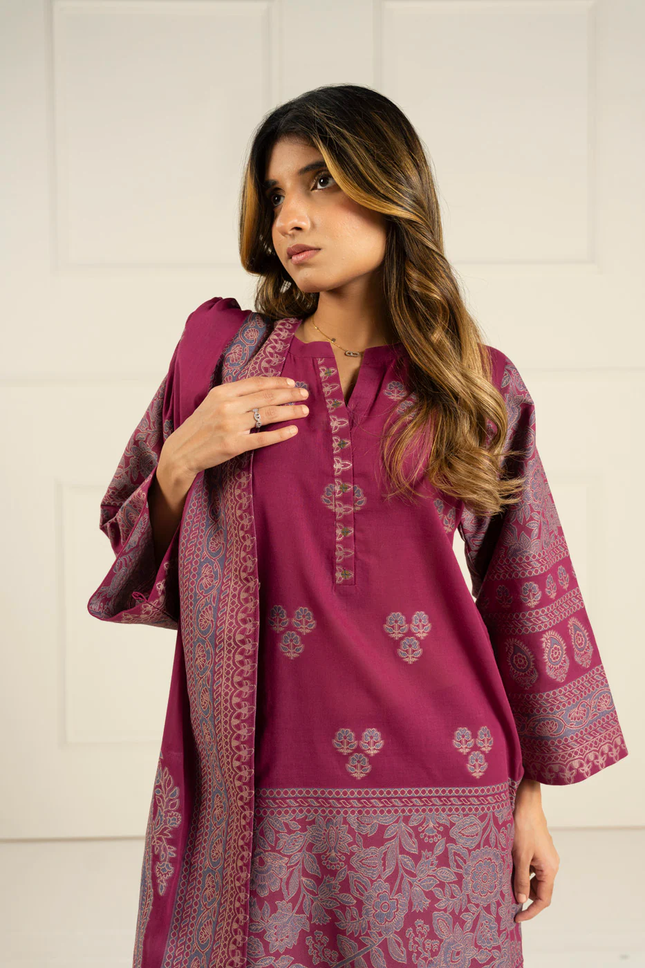 RTW | SHIRT, TROUSER & DUPATTA - Image 2