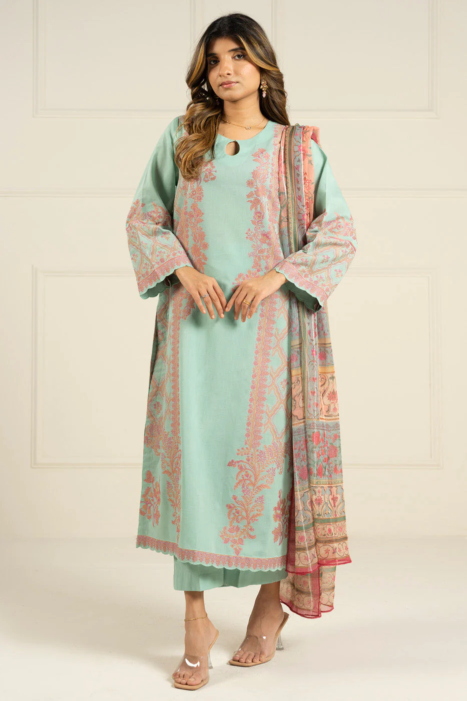 RTW | SHIRT, TROUSER & DUPATTA