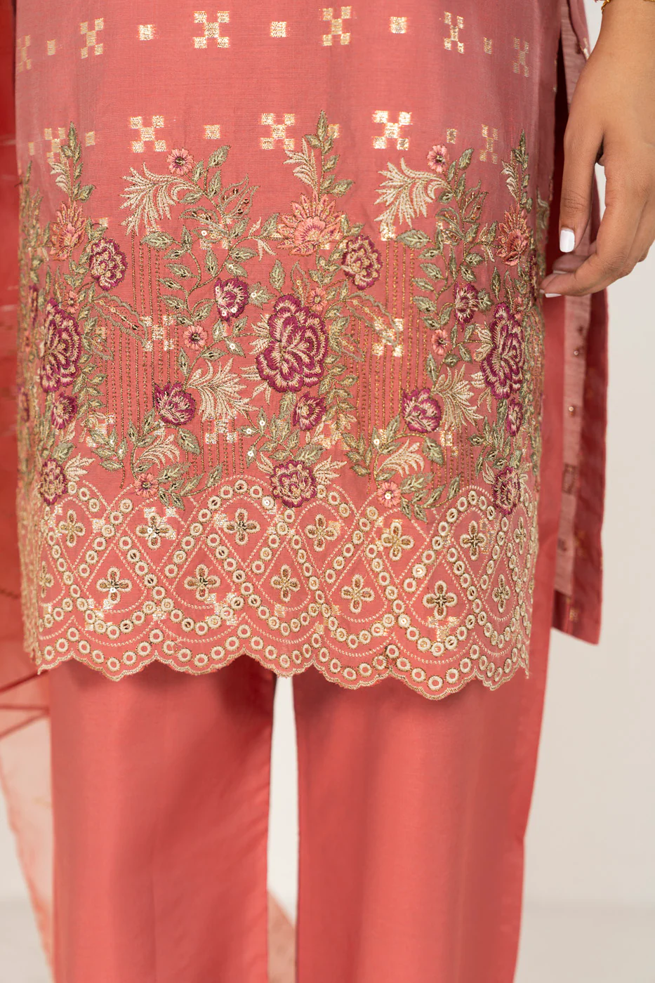 RTW | SHIRT, TROUSER & DUPATTA - Image 3
