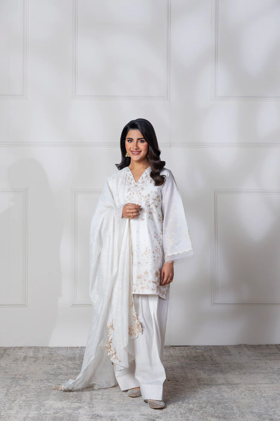RTW | SHIRT, TROUSER & DUPATTA - Image 3