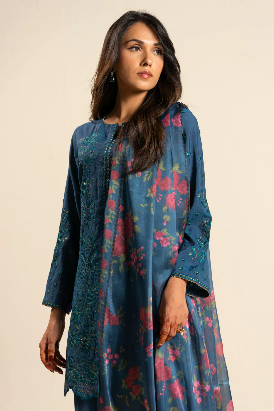 RTW | SHIRT, TROUSER & DUPATTA - Image 2