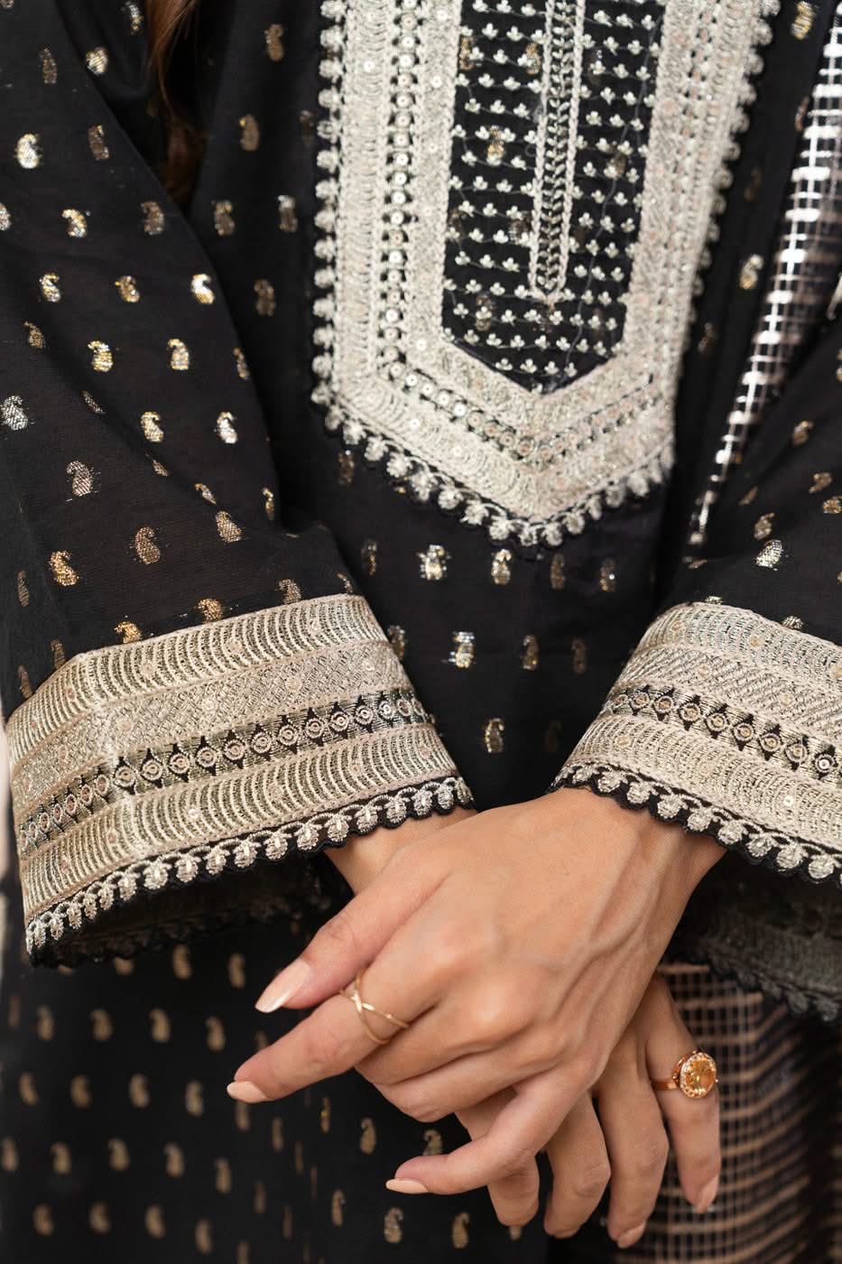 RTW | SHIRT & DUPATTA - Image 6