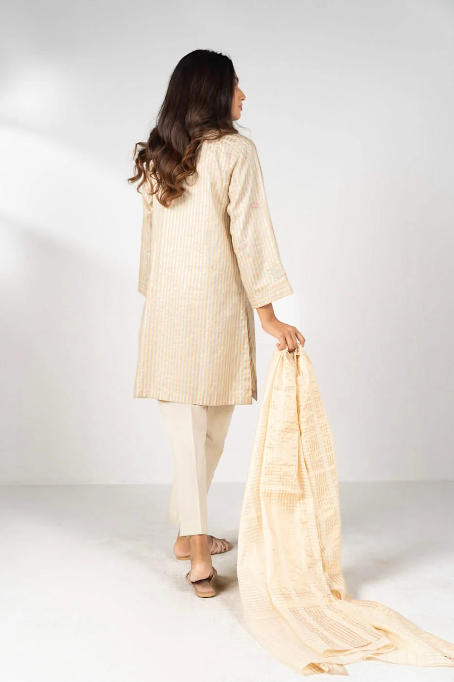 RTW | SHIRT & DUPATTA - Image 4