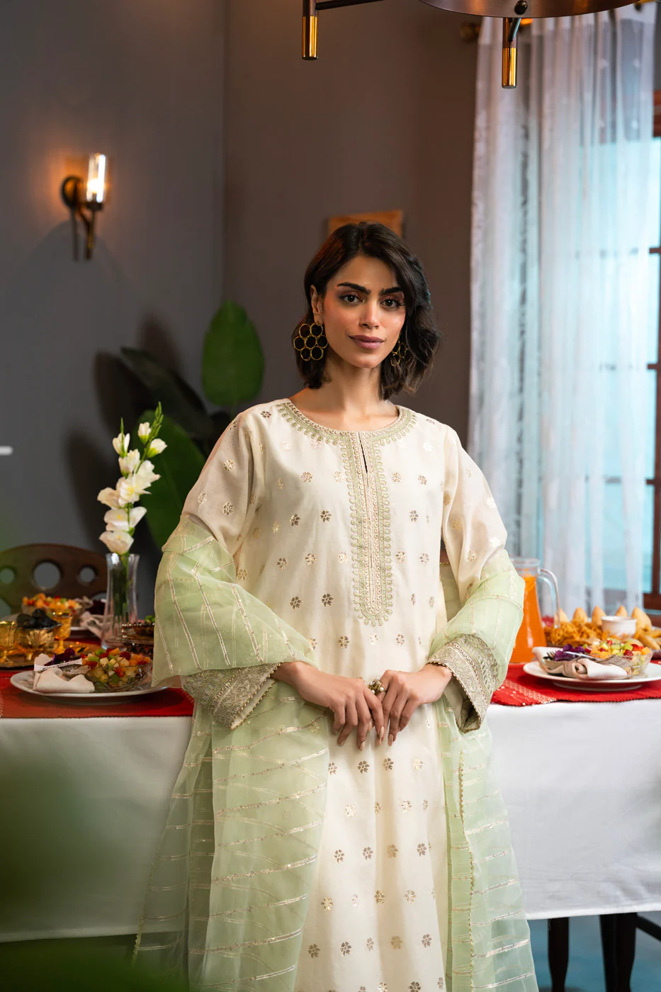 RTW | SHIRT & DUPATTA - Image 2