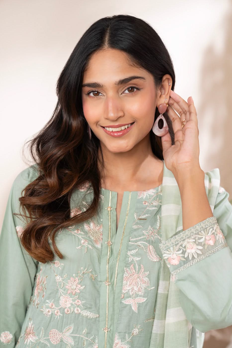 RTW | SHIRT & DUPATTA - Image 3