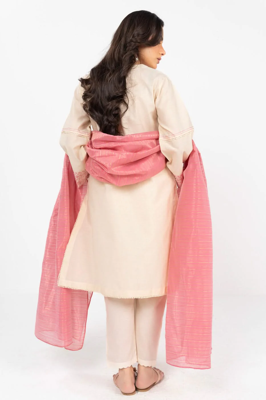 RTW | SHIRT & DUPATTA - Image 4