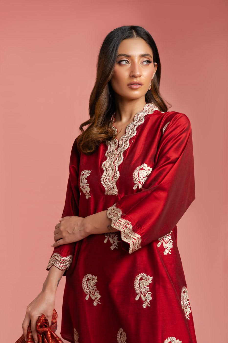 RTW | SHIRT & DUPATTA - Image 2