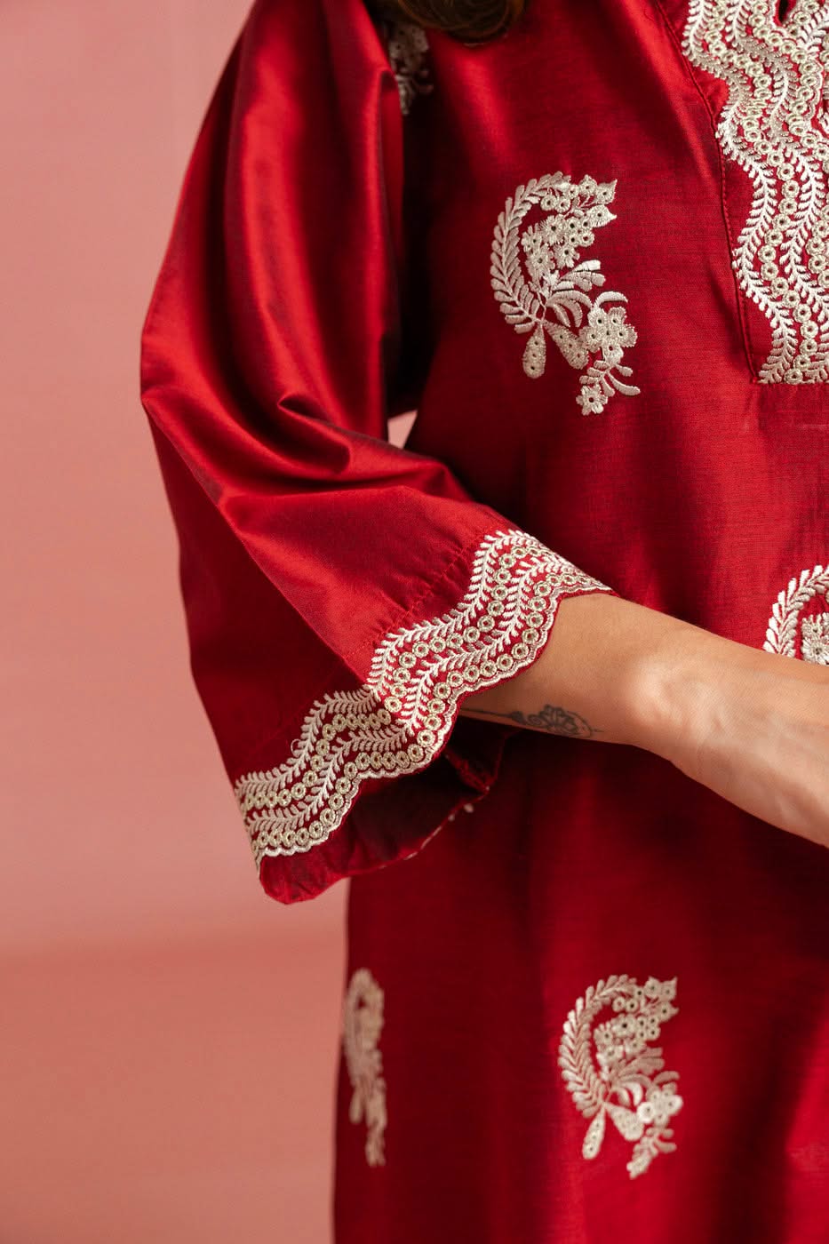 RTW | SHIRT & DUPATTA - Image 3