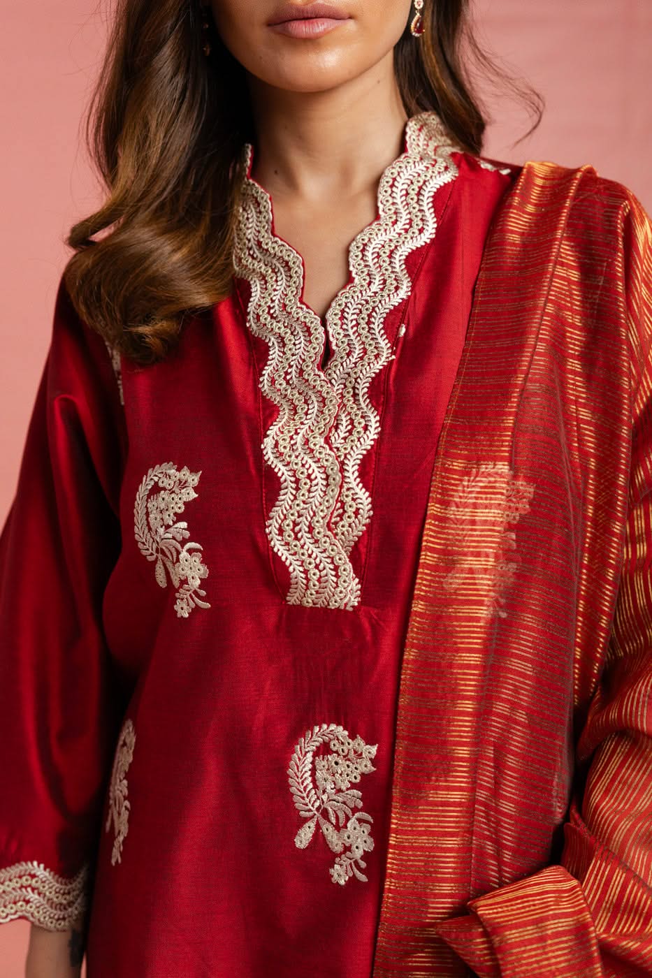 RTW | SHIRT & DUPATTA - Image 4