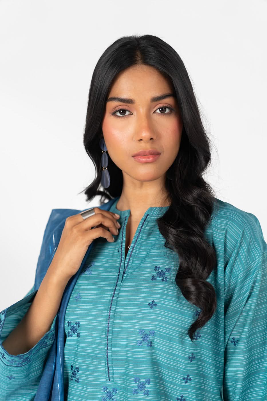 RTW | SHIRT & DUPATTA - Image 2