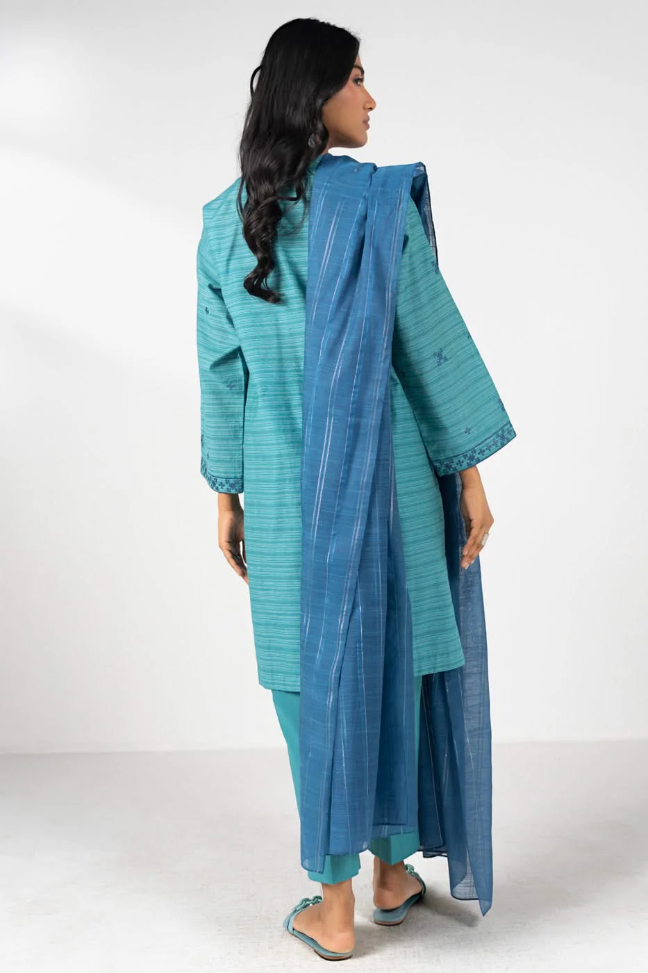 RTW | SHIRT & DUPATTA - Image 4