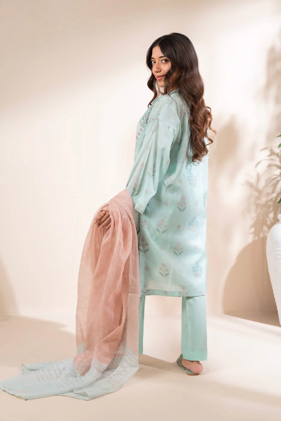 RTW | SHIRT & DUPATTA - Image 2