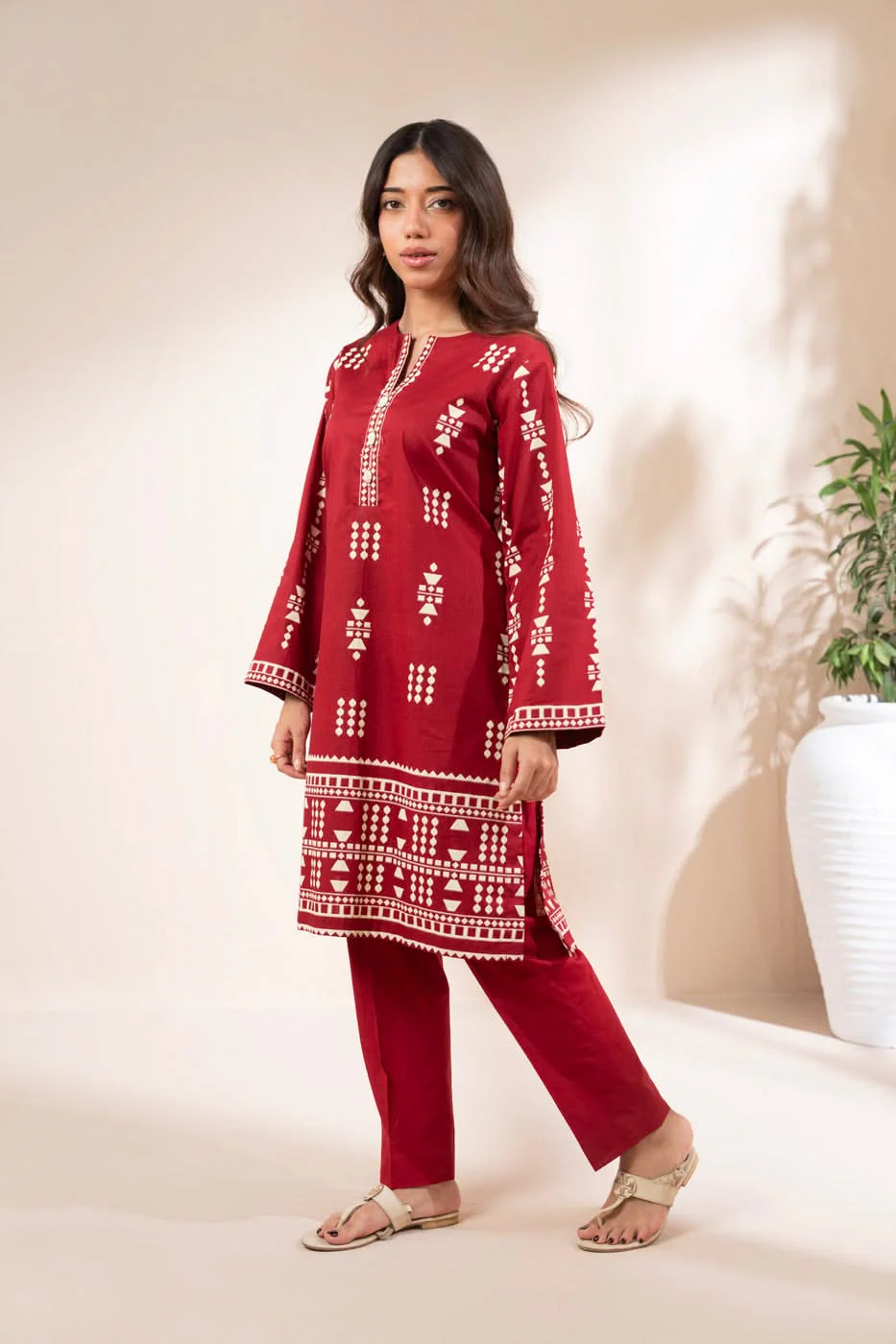 RTW | SHIRT & DUPATTA