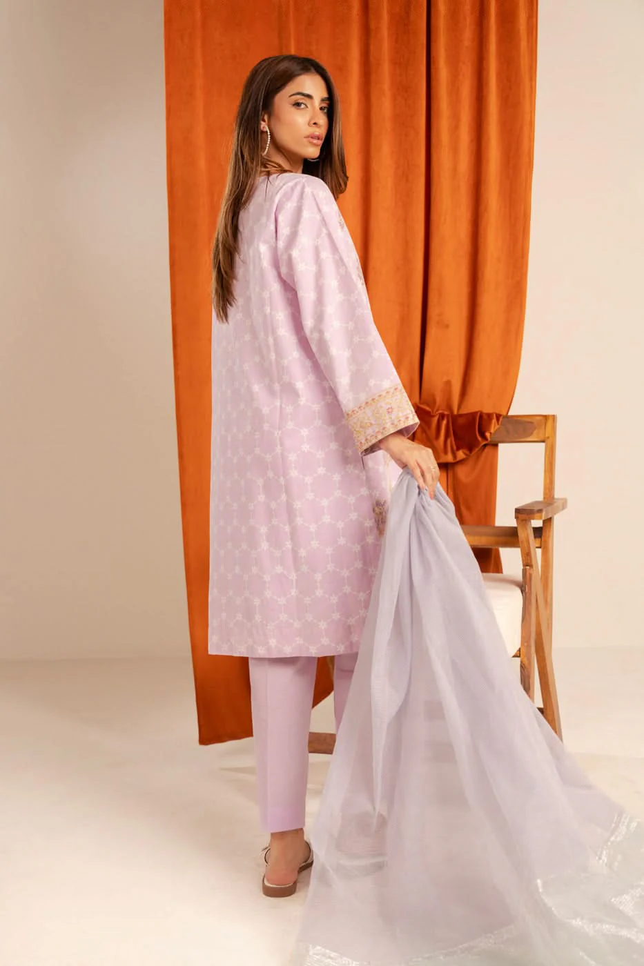 RTW | SHIRT & DUPATTA - Image 6