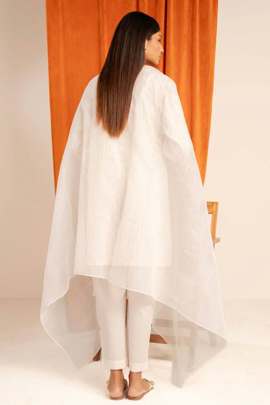 RTW | SHIRT & DUPATTA - Image 7
