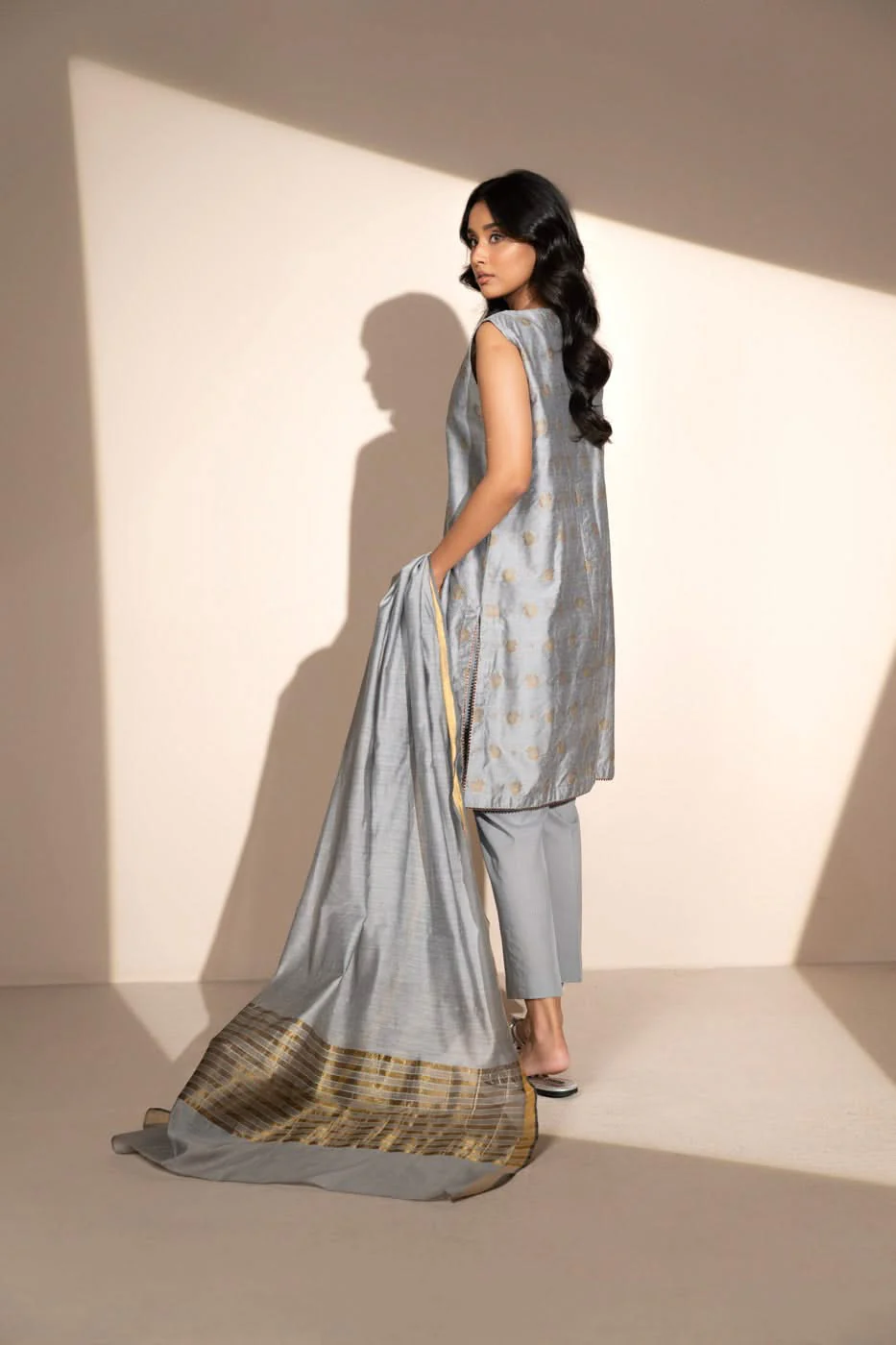 RTW | SHIRT & DUPATTA - Image 5