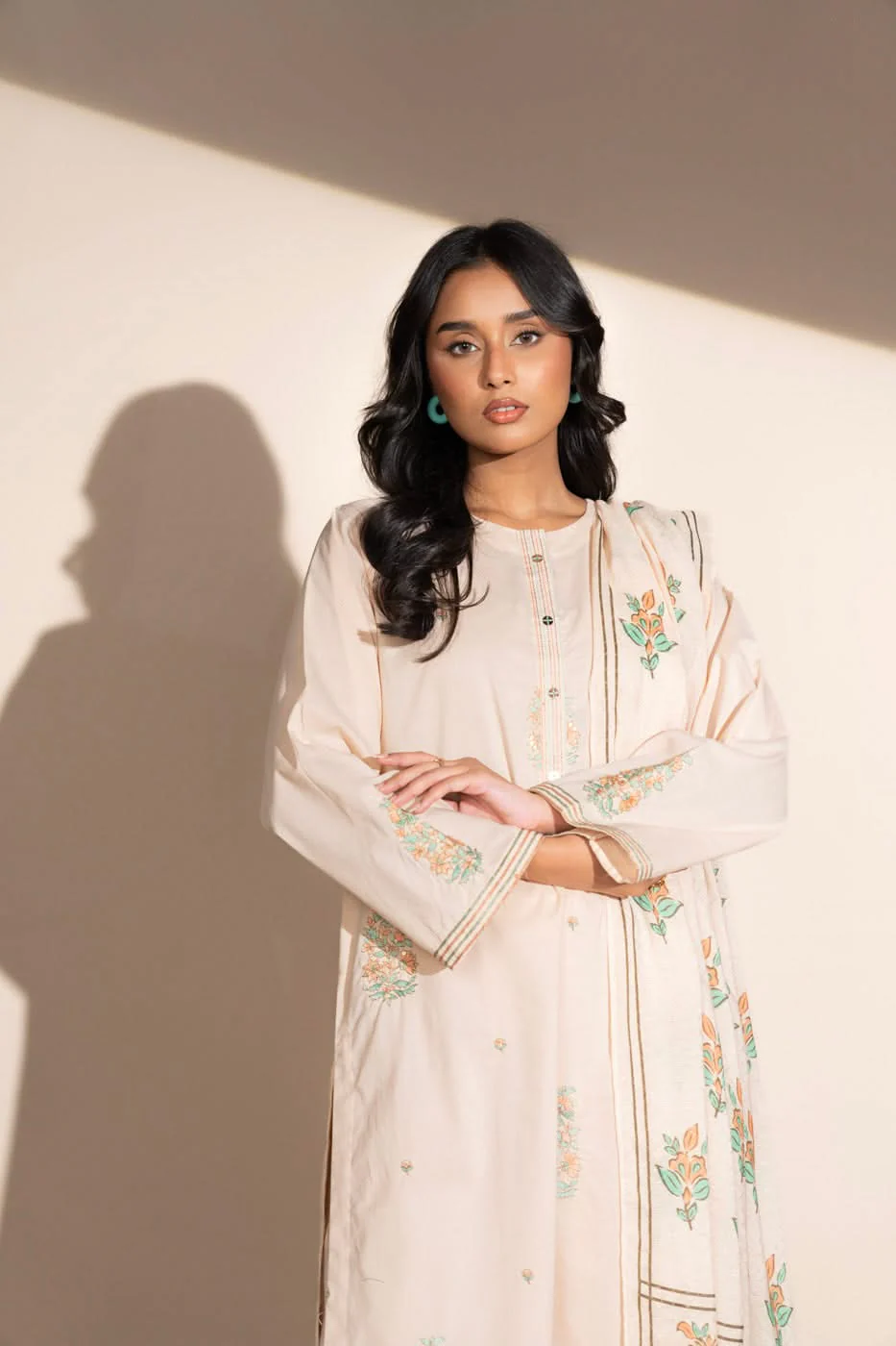 RTW | SHIRT, TROUSER & DUPATTA - Image 2