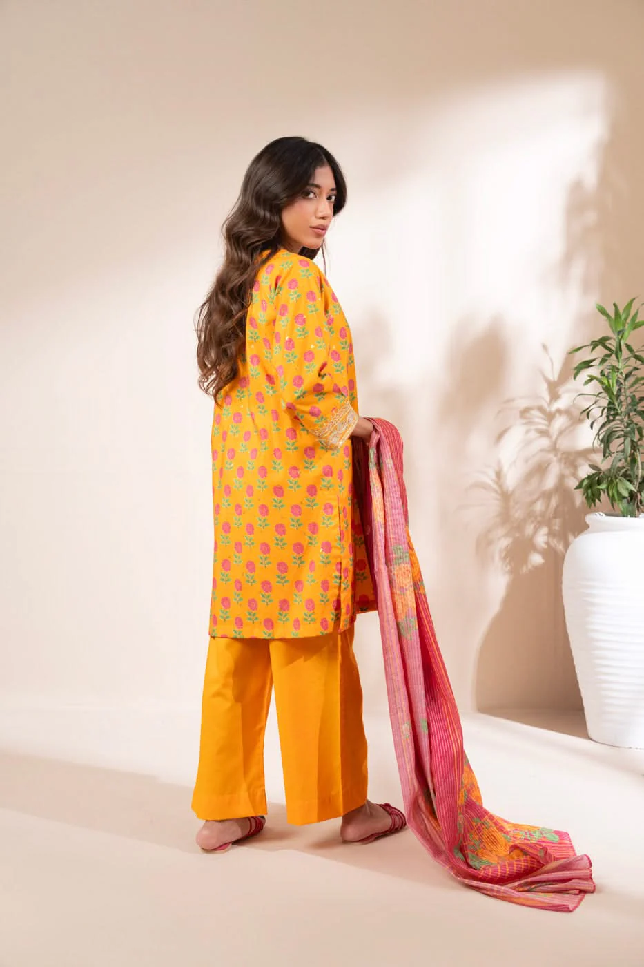 RTW | SHIRT, CULOTTE & DUPATTA - Image 6