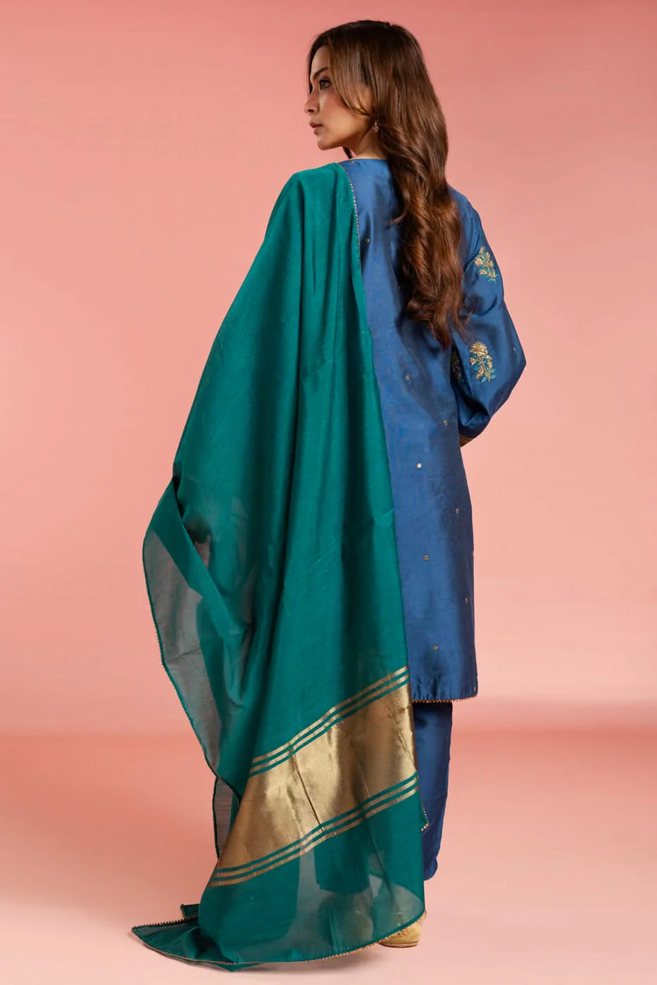 RTW | SHIRT, TROUSER & DUPATTA - Image 4
