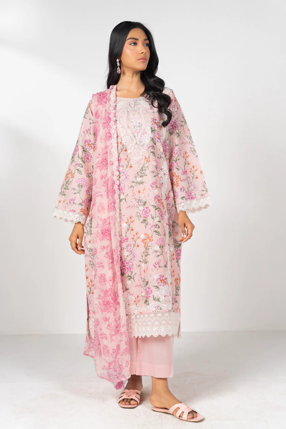 RTW | SHIRT, TROUSER & DUPATTA
