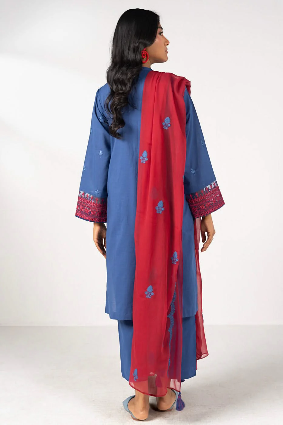 RTW | SHIRT, TROUSER & DUPATTA - Image 4