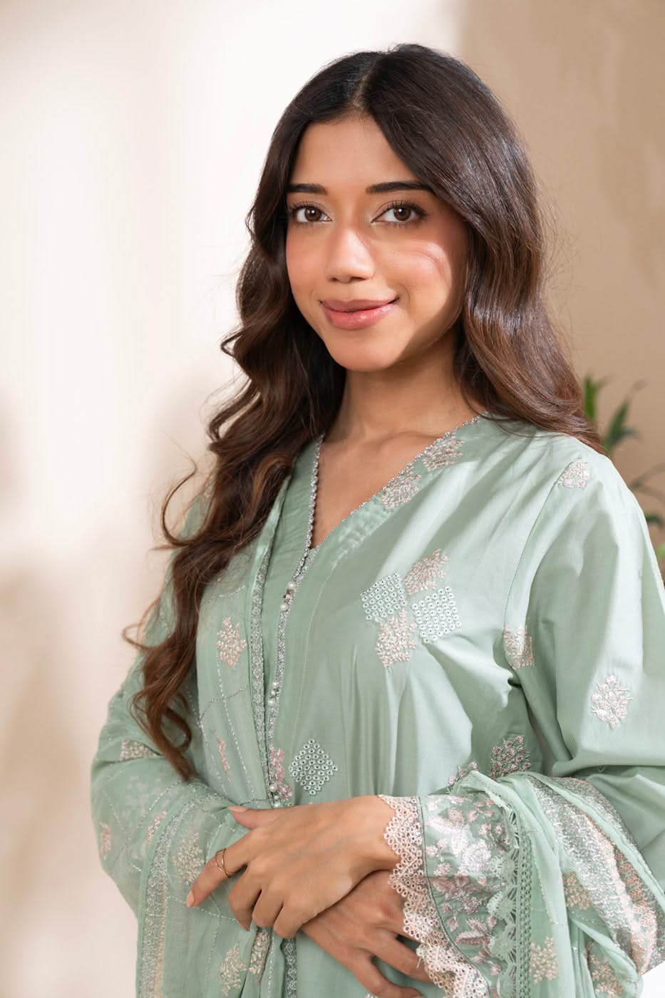 RTW | SHIRT, TROUSER & DUPATTA - Image 3