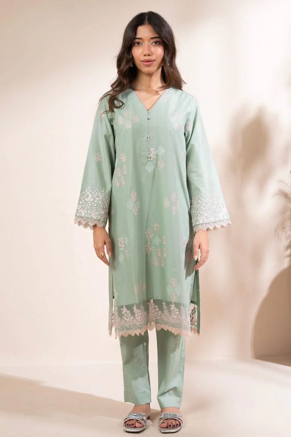 RTW | SHIRT, TROUSER & DUPATTA - Image 5