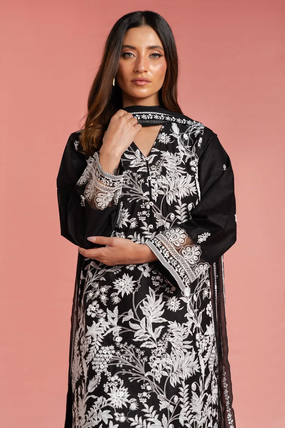 RTW | SHIRT, TROUSER & DUPATTA - Image 2