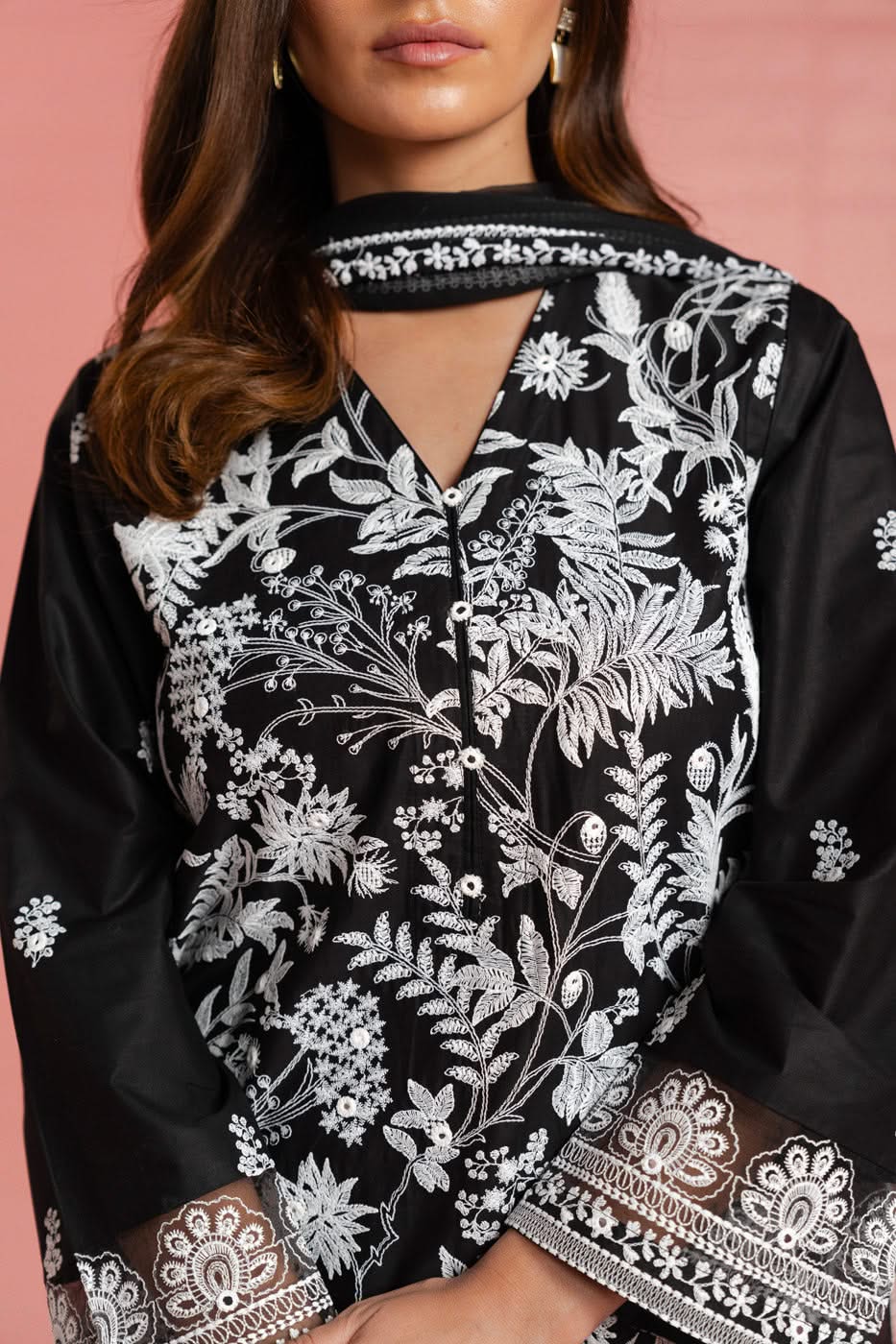 RTW | SHIRT, TROUSER & DUPATTA - Image 4