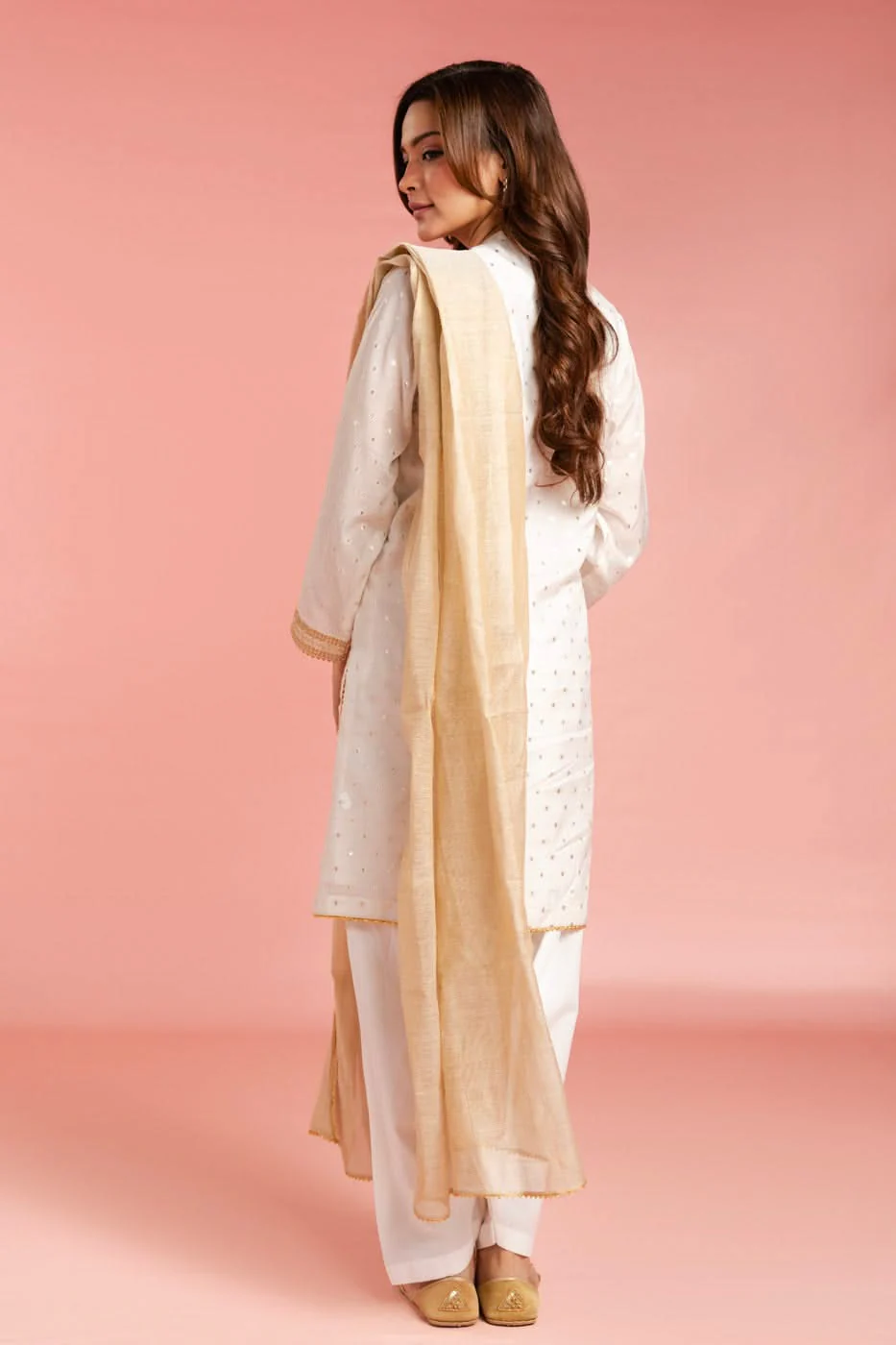 RTW | SHIRT, TROUSER & DUPATTA - Image 5