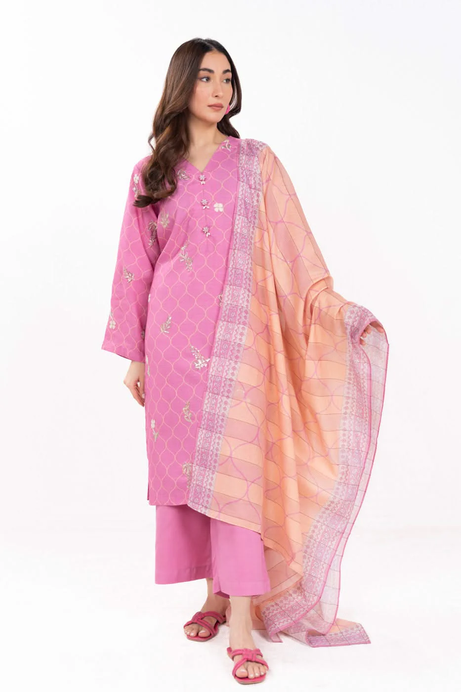 RTW | SHIRT, TROUSER & DUPATTA
