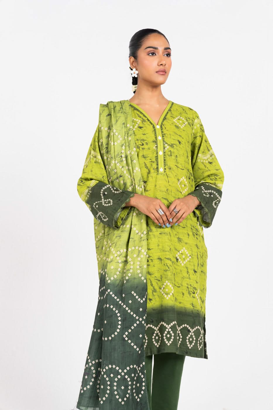 RTW | SHIRT, TROUSER & DUPATTA - Image 2